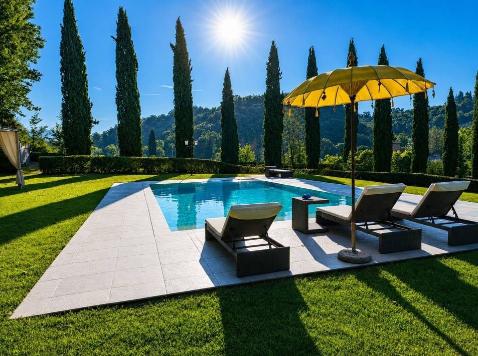La piscina panoramica